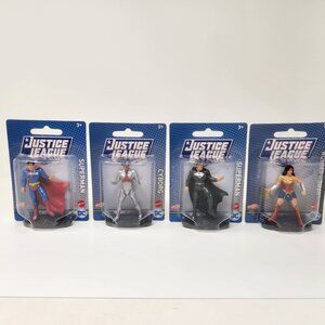 Justice League DC Comics Mini Figures 3" (Lot of 4) (tw)